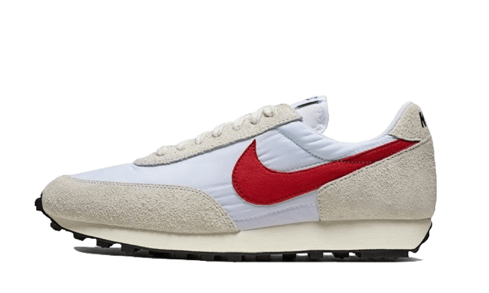 Overkicks - Nike Daybreak White University Red (BV7725-100) - vista lateral