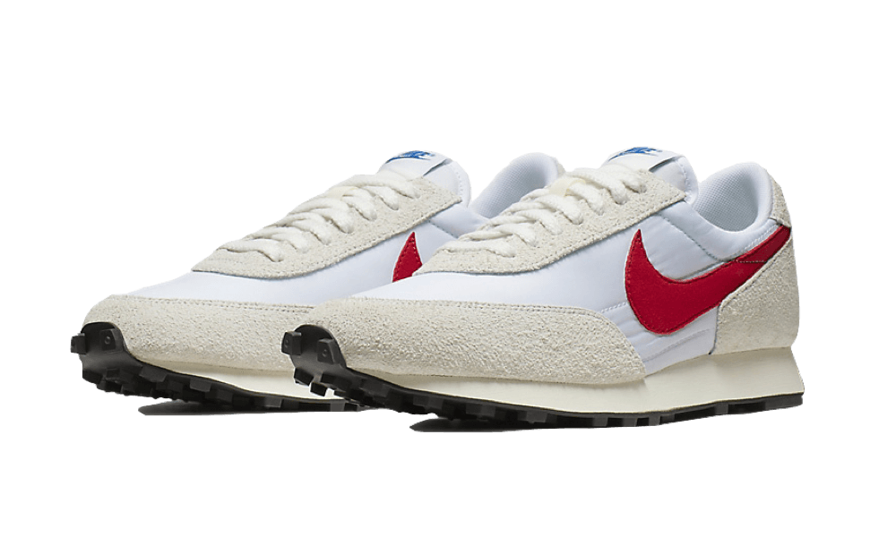 Overkicks - Nike Daybreak White University Red (BV7725-100) - vista trasera
