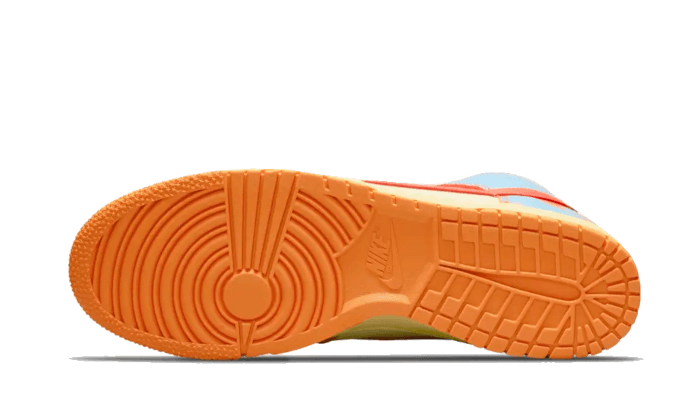 Overkicks - Nike Dunk High 1985 SP Orange Acid Wash (DD9404-800) - par completo