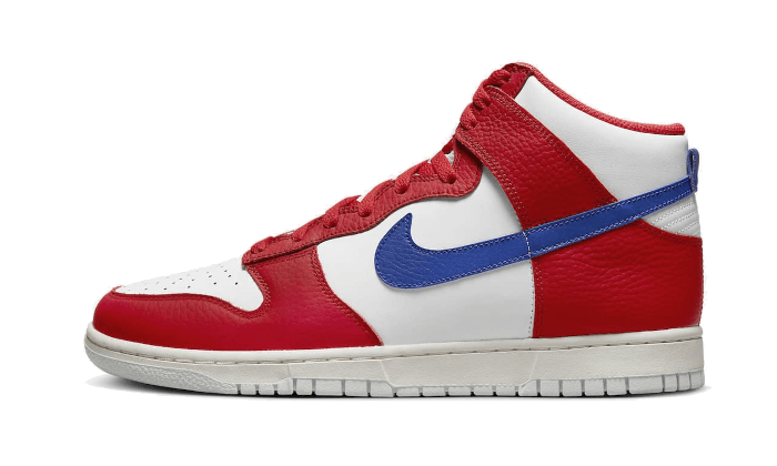Overkicks - Nike Dunk High 4th of July (2022) (DX2661-100) - vista lateral