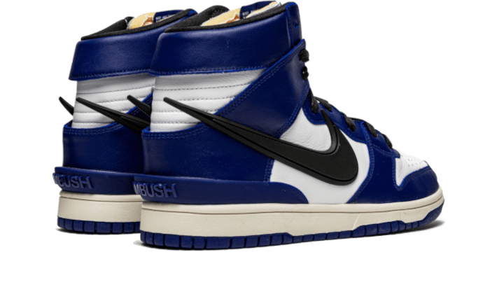Overkicks - Nike Dunk High AMBUSH Deep Royal (CU7544-400) - par completo