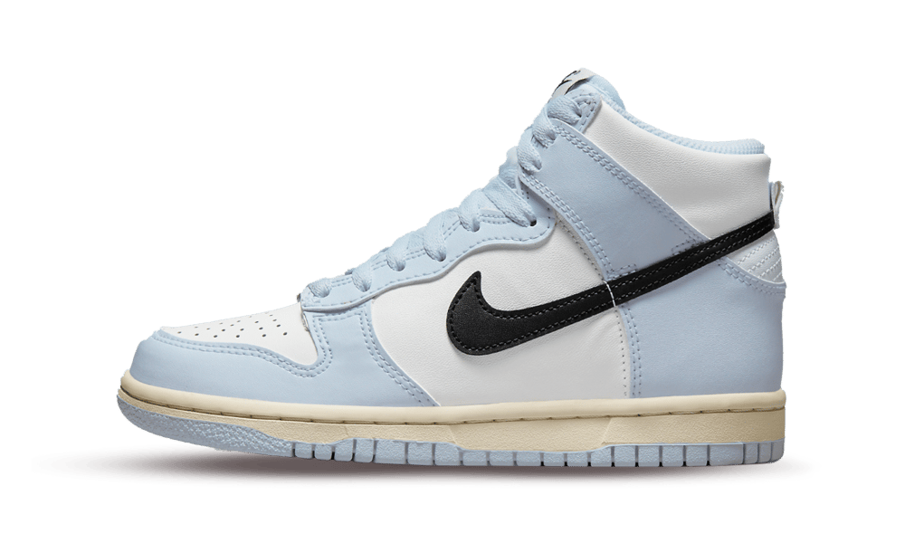 Overkicks - Nike Dunk High Aluminum (GS) (DB2179-110) - vista lateral