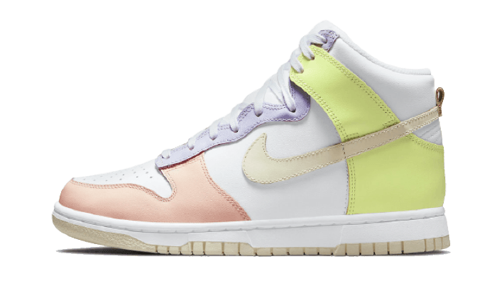Overkicks - Nike Dunk High Cashmere (DD1869-108) - vista lateral
