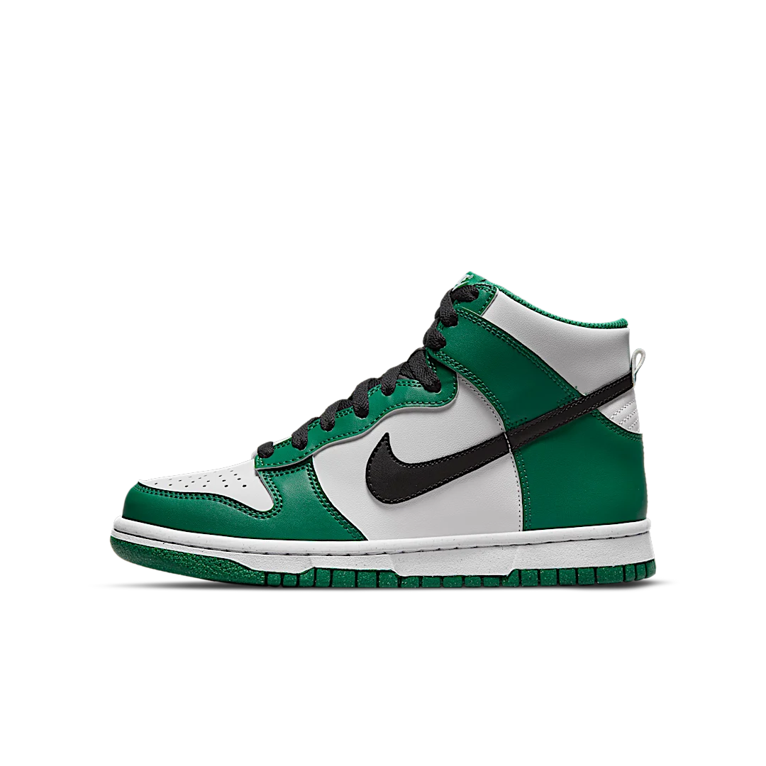 Overkicks - Nike Dunk High Celtics (DR0527-300) - vista lateral