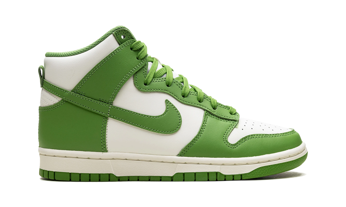 Overkicks - Nike Dunk High Chlorophyll Sail (DD1869-300) - detalle talón