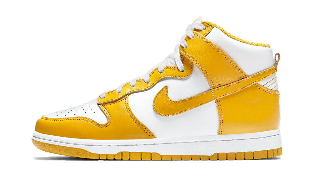 Overkicks - Nike Dunk High Dark Sulphur (DD1869-106) - vista lateral