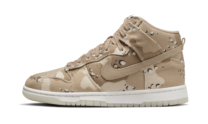 Overkicks - Nike Dunk High Desert Camo (DX2314-200) - vista lateral
