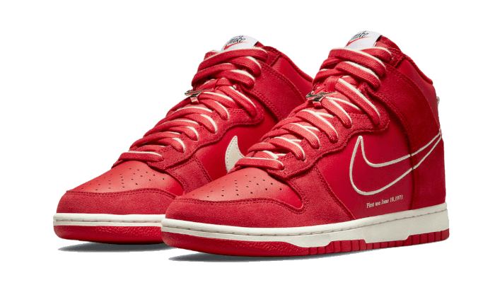 Overkicks - Nike Dunk High First Use Red (DH0960-600) - vista trasera
