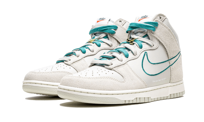 Overkicks - Nike Dunk High First Use Sail (DH0960-001) - vista trasera
