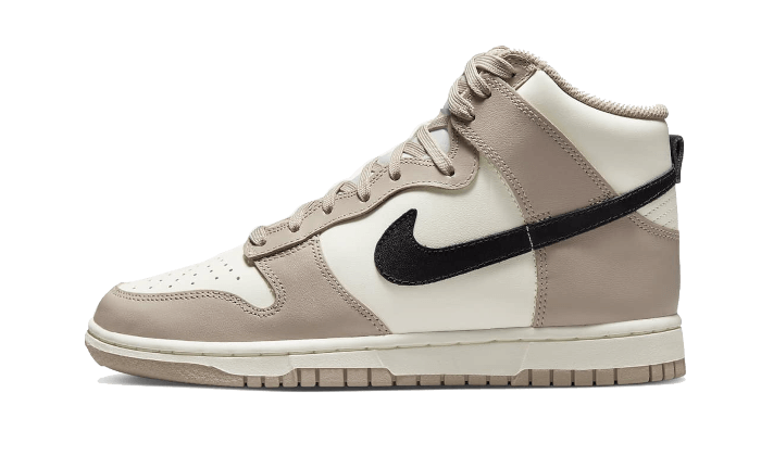 Overkicks - Nike Dunk High Fossil Stone (DD1869-200) - vista lateral