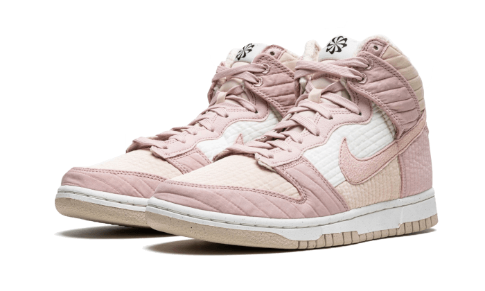 Overkicks - Nike Dunk High LX Next Nature Pink Oxford (DN9909-200) - vista trasera