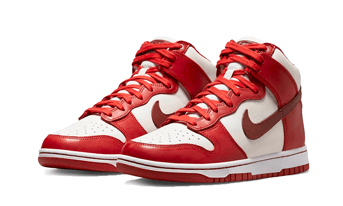 Overkicks - Nike Dunk High LXX Cinnabar (DX0346-600) - vista trasera
