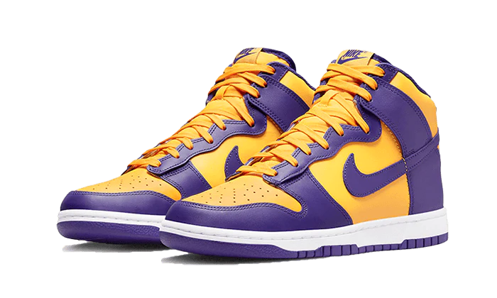 Overkicks - Nike Dunk High Lakers (DD1399-500) - vista trasera