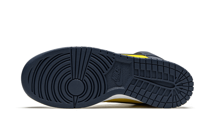 Overkicks - Nike Dunk High Michigan (2020) (CZ8149-700) - detalle suela