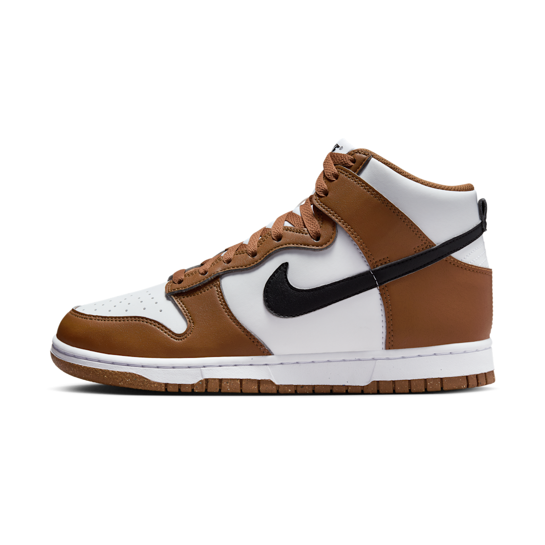 Overkicks - Nike Dunk High Next Nature Light British Tan (FV5960-200) - vista lateral