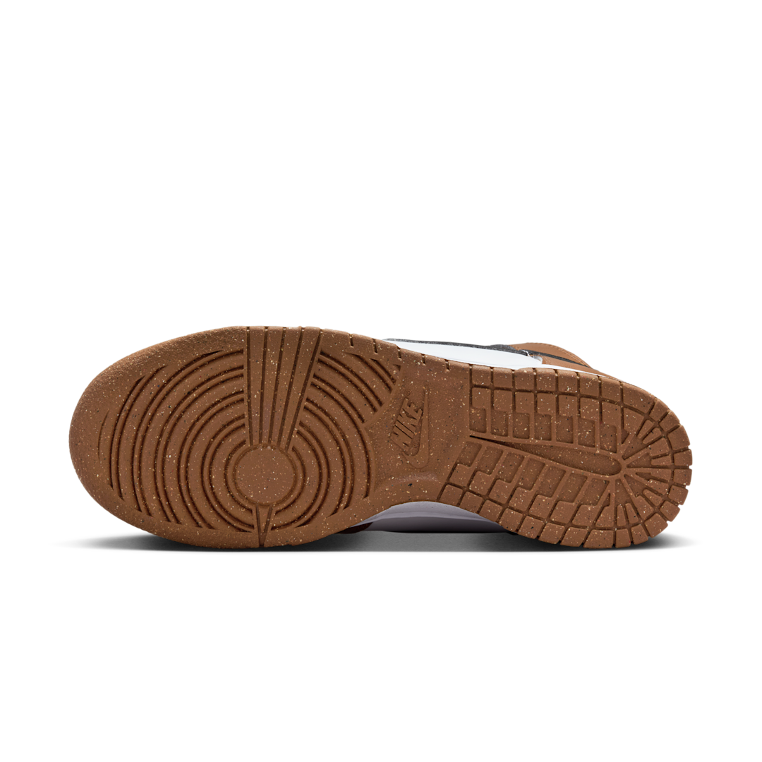 Overkicks - Nike Dunk High Next Nature Light British Tan (FV5960-200) - detalle suela
