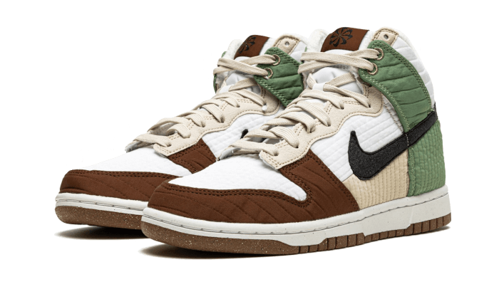 Overkicks - Nike Dunk High Next Nature Summit White (DN9909-100) - vista trasera