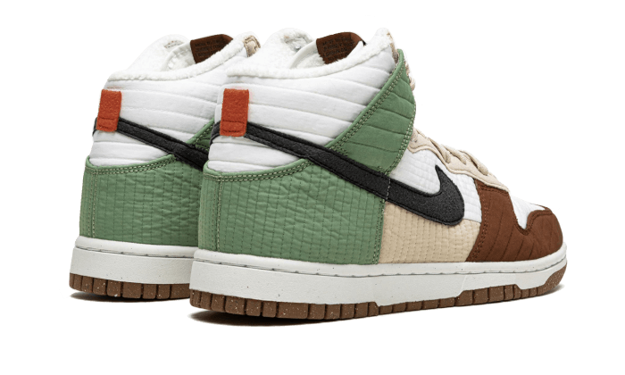 Overkicks - Nike Dunk High Next Nature Summit White (DN9909-100) - par completo