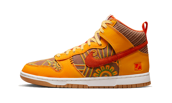 Overkicks - Nike Dunk High PRM Somos Familia (DZ5354-045) - vista lateral