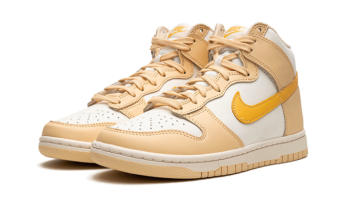 Overkicks - Nike Dunk High Pale Vanilla Topaz Gold (DD1869-201) - vista trasera