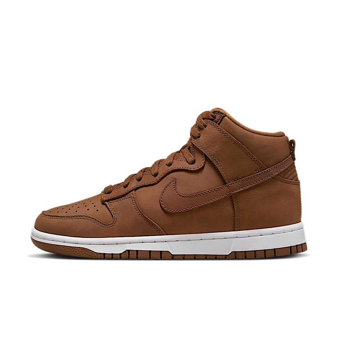 Overkicks - Nike Dunk High Premium Pecan (DX2044-200) - vista lateral