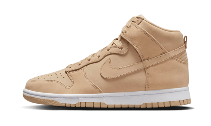 Overkicks - Nike Dunk High Premium Vachetta Tan (DX2044-201) - vista lateral