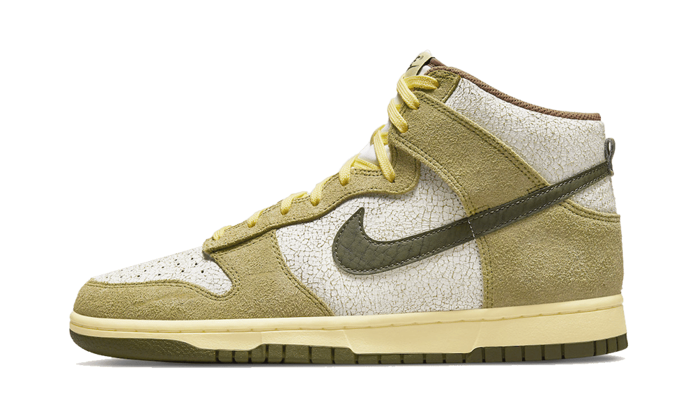 Overkicks - Nike Dunk High Retro Re-Raw Halloween (2021) (DO6713-300) - vista lateral