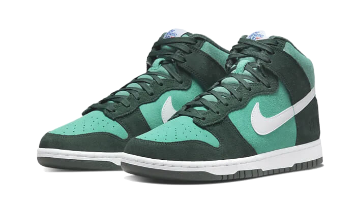 Overkicks - Nike Dunk High Retro SE Athletic Club Pro Green (DJ6152-300) - vista trasera