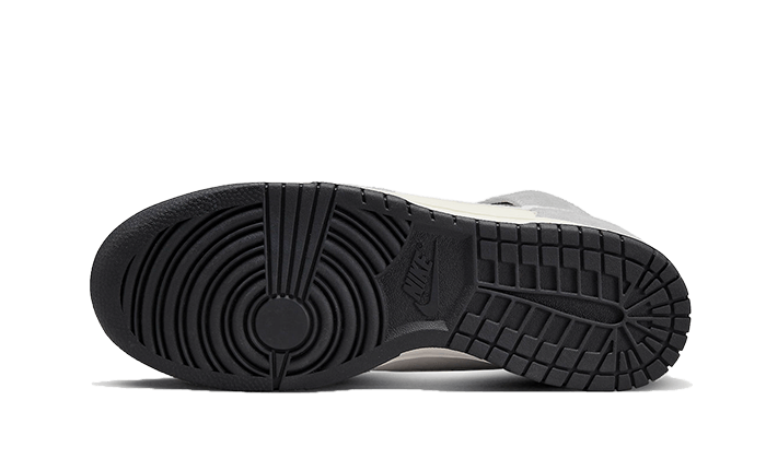Overkicks - Nike Dunk High Retro Sail Pure Platinum Black White (DZ4515-100) - imagen 3
