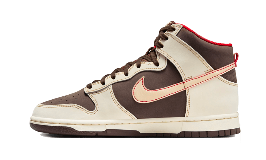 Overkicks - Nike Dunk High SE Baroque Brown (FB8892-200) - vista lateral