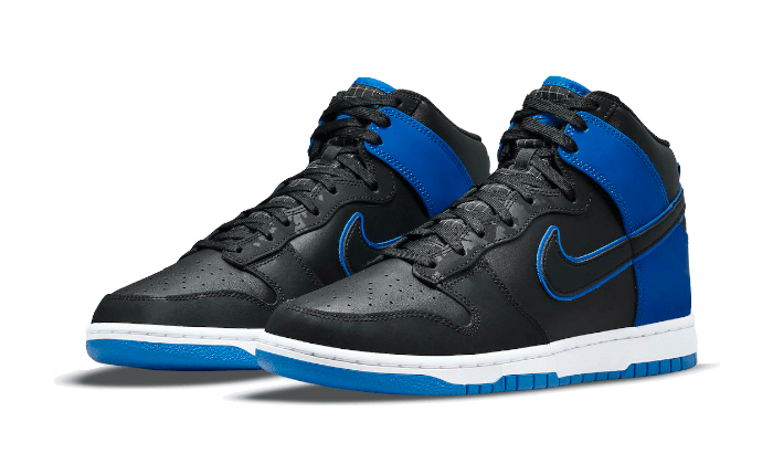Overkicks - Nike Dunk High SE Camo Black Royal (DD3359-001) - vista trasera