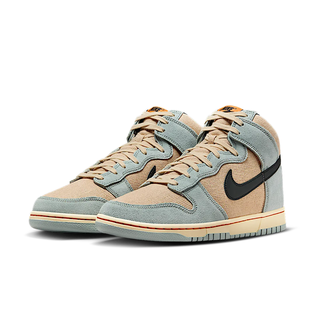 Overkicks - Nike Dunk High SE Hemp Hoops (FJ4191-200) - vista trasera