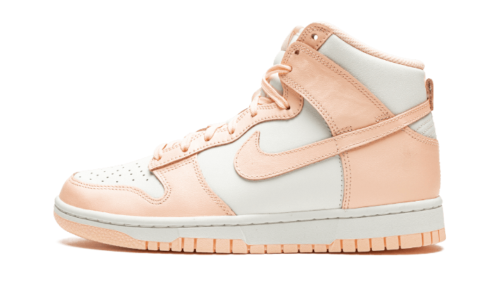 Overkicks - Nike Dunk High Sail Crimson Tint (DD1869-104) - vista lateral
