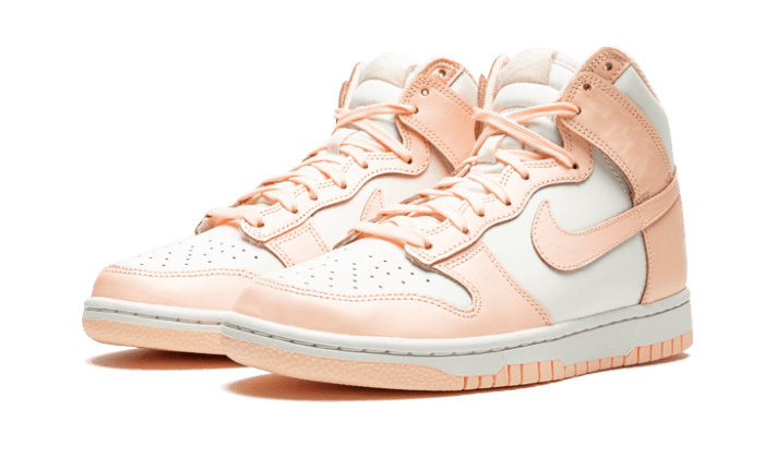 Overkicks - Nike Dunk High Sail Crimson Tint (DD1869-104) - vista trasera