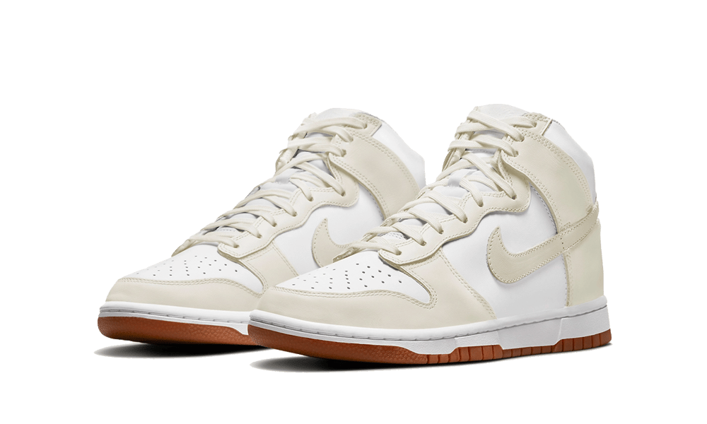 Overkicks - Nike Dunk High Sail Gum (DD1869-109) - vista trasera
