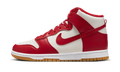 Nike Dunk High Sail Gym Red Gum (Women's)