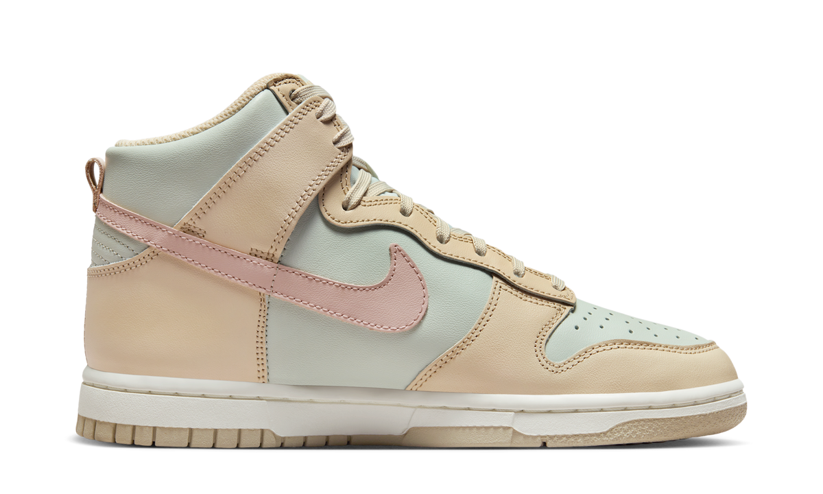 Overkicks - Nike Dunk High Sanddrift Pink Oxford (DD1869-113) - detalle suela