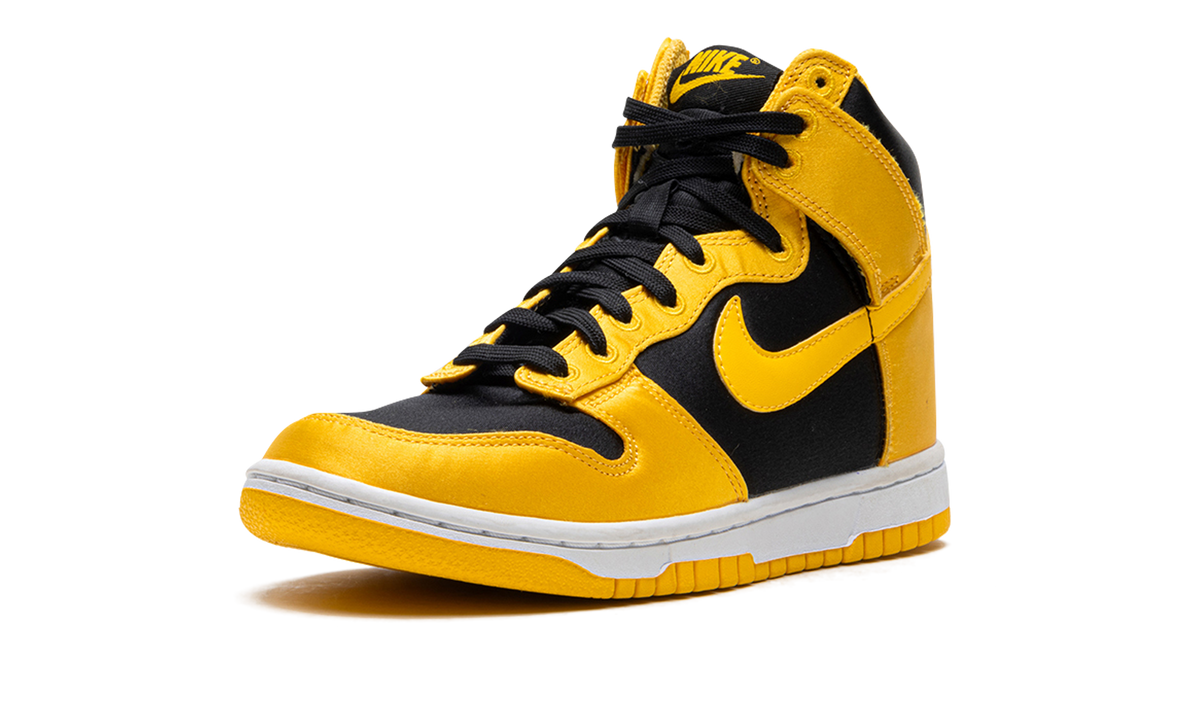 Overkicks - Nike Dunk High Satin Goldenrod (FN4216-001) - detalle suela