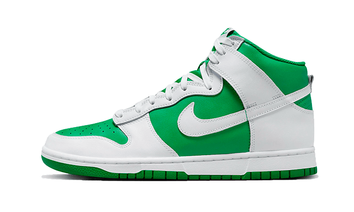 Overkicks - Nike Dunk High Stadium Green White (DV0829-300) - vista lateral