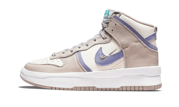 Overkicks - Nike Dunk High Up Iron Purple (DH3718-101) - vista lateral