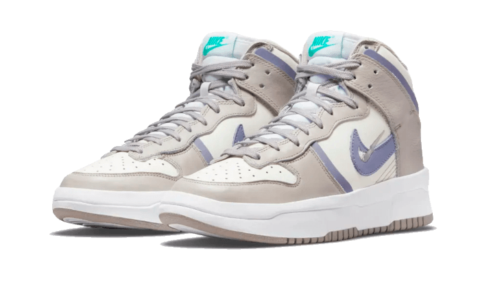 Overkicks - Nike Dunk High Up Iron Purple (DH3718-101) - vista trasera