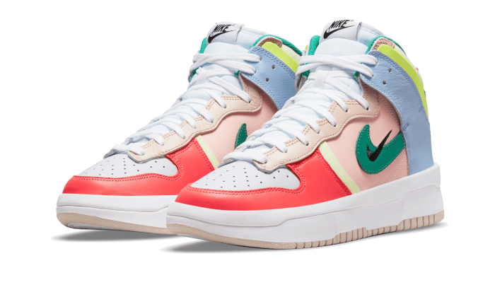 Overkicks - Nike Dunk High Up Pastels (DH3718-700) - vista trasera