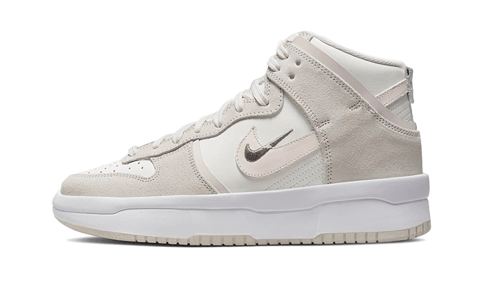 Overkicks - Nike Dunk High Up Sail Phantom (DH3718-108) - vista lateral