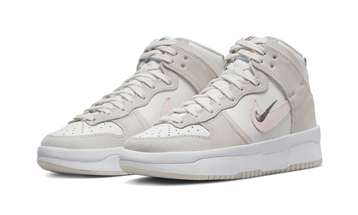 Overkicks - Nike Dunk High Up Sail Phantom (DH3718-108) - vista trasera
