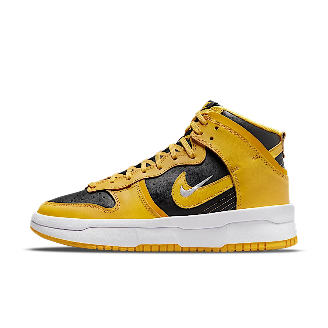 Overkicks - Nike Dunk High Up Varsity Maize (DH3718-001) - vista lateral