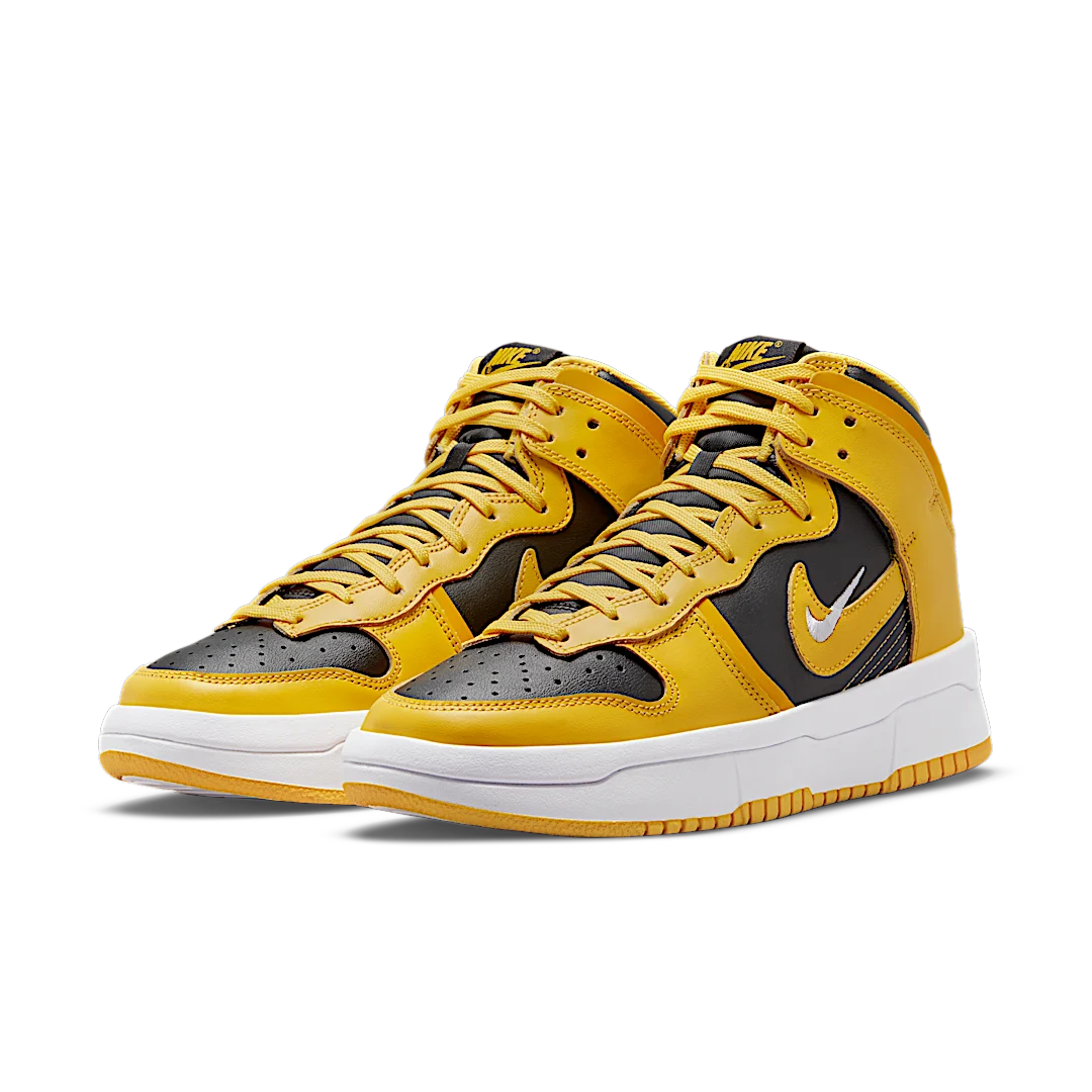 Overkicks - Nike Dunk High Up Varsity Maize (DH3718-001) - vista trasera