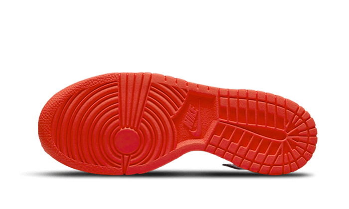 Overkicks - Nike Dunk High White Picante Red (DV0828-100) - par completo