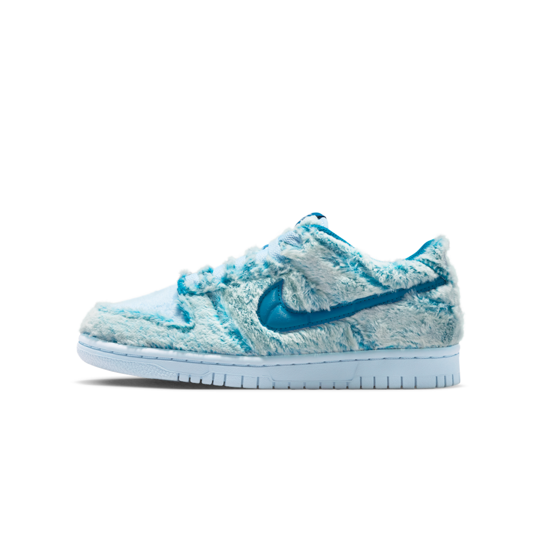 Overkicks - Nike Dunk Low Abominable Snowman (GS) (IM7171-301) - vista lateral