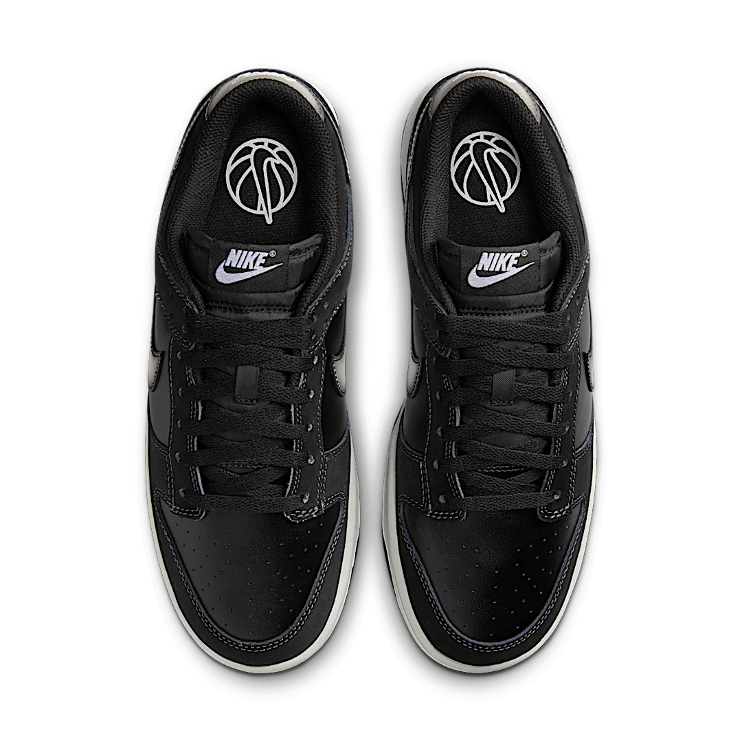 Overkicks - Nike Dunk Low Airbrush Swoosh Black (FD6923-001) - vista trasera