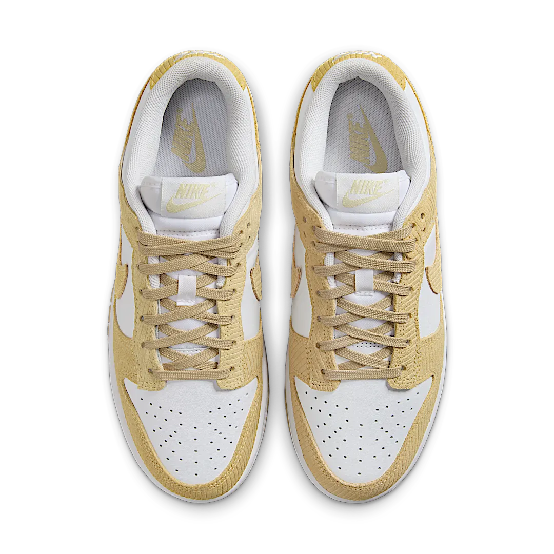 Overkicks - Nike Dunk Low Alabaster Corduroy (FN7167-700) - par completo